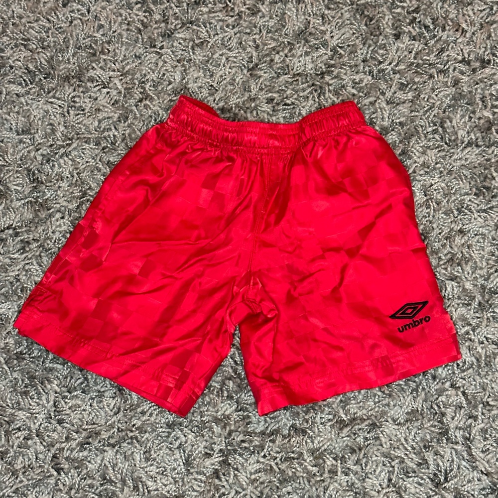Kids Umbro Soccer Shorts. Size XS